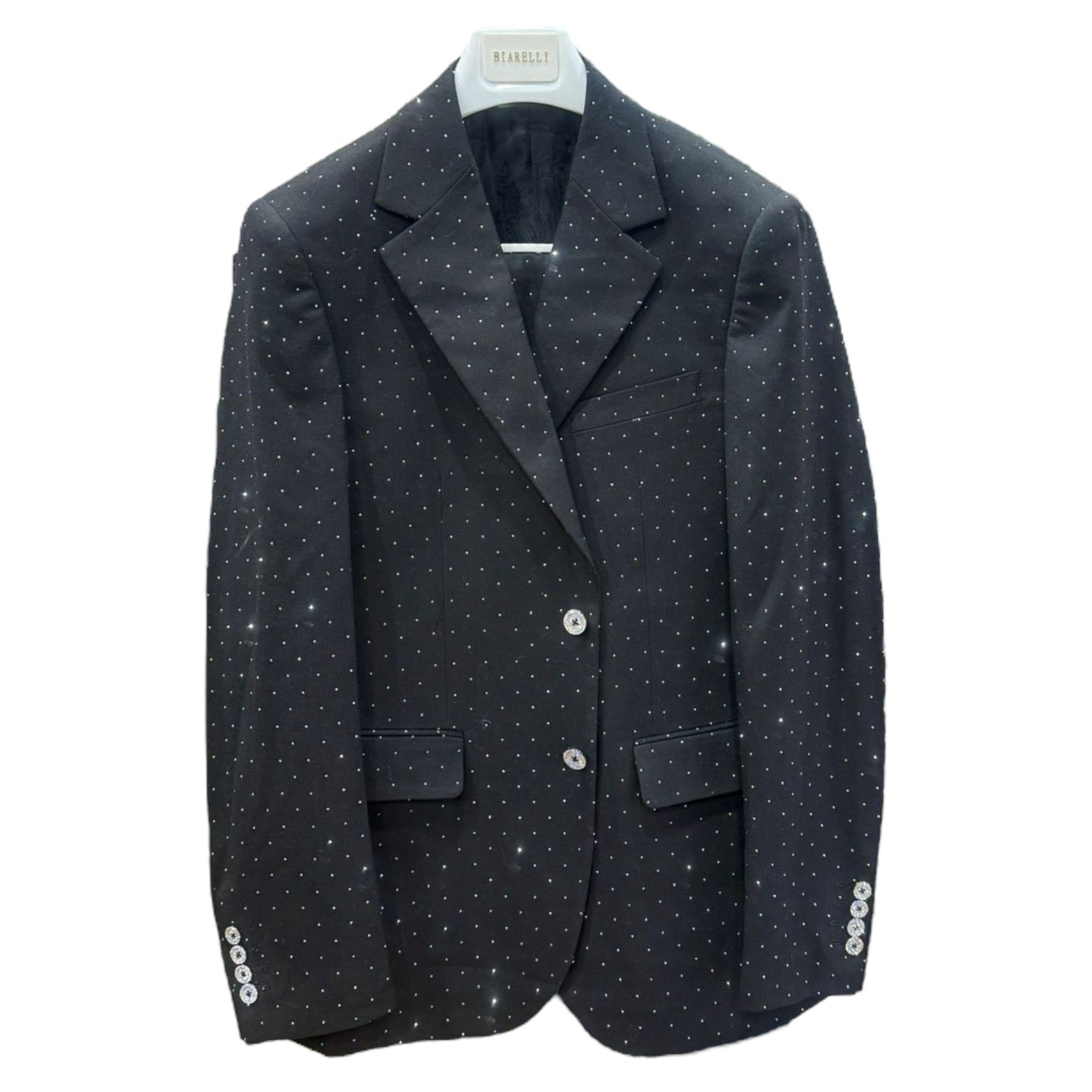 BIARELLI: 2PC.EMBELLISHED SLIM FIT SUIT BLX-5017